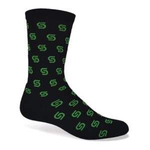 Quality Select-Custom Knit Moisture Wicking Crew Socks