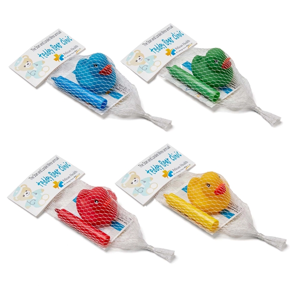 Bathtub Crayons with Rubber Duck