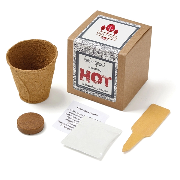Jalapeno Pepper Seed Growable Planter Kit