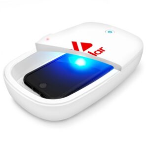 HD-100 UV Light Phone Sanitizer Case With Multi-Device Capac