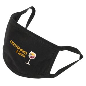 3-Ply Cotton Face Mask with Sewn Ear Loops