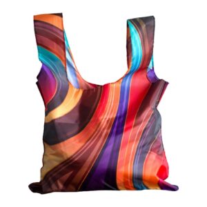Magic Foldable Tote Bag 17.25" W x 21.5" H