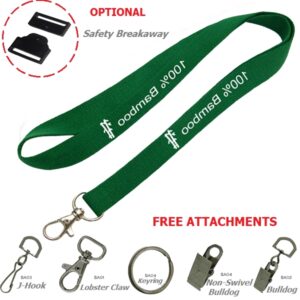 Recycled PET Custom Imprint ID Badge Holder