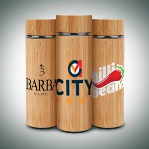 16oz. Vacuum-Sealed Eco Bamboo Bottle