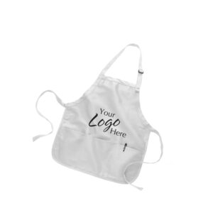 22" W x 24" H Apron w/ 3 Pouches Black