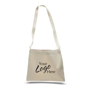 Small Canvas Messenger 14" W x 12" Bag