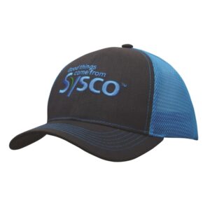 Brushed Cotton with Mesh Cap Domestically Decorated