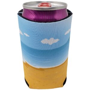 Foam 12 oz. Standard Full Color Collapsible Can Cooler