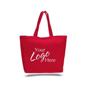 Canvas Tote Bag 23"Wx17"H w/6" Gusset