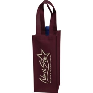 Wine Tote - 1 Bottle Bag - Screen Print