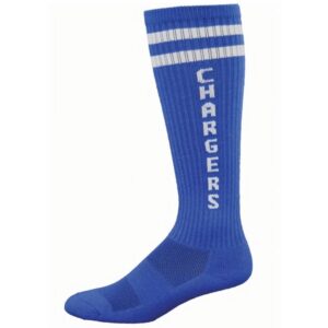 Colored High Performance Knee-Hi Wicking Sock